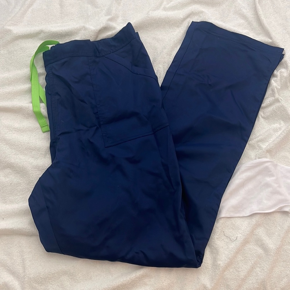 Large Landau Scrub Pants, Soft Feel, Stretchy Fabric, Wrinkle and Fade Resistant